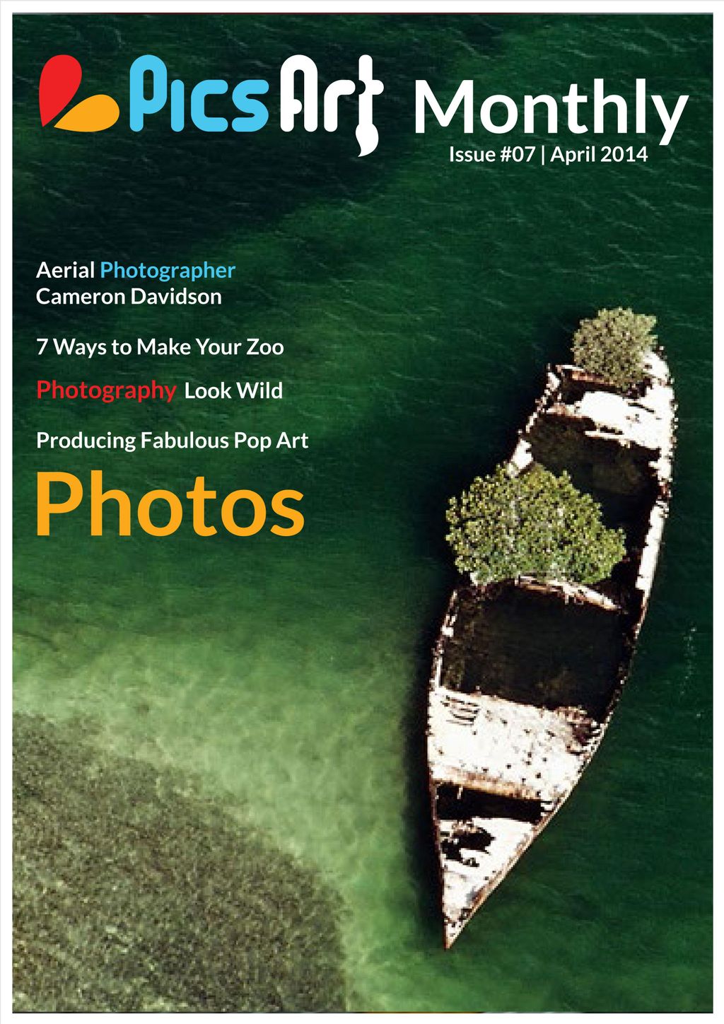 PicsArt monthly magazine april issue