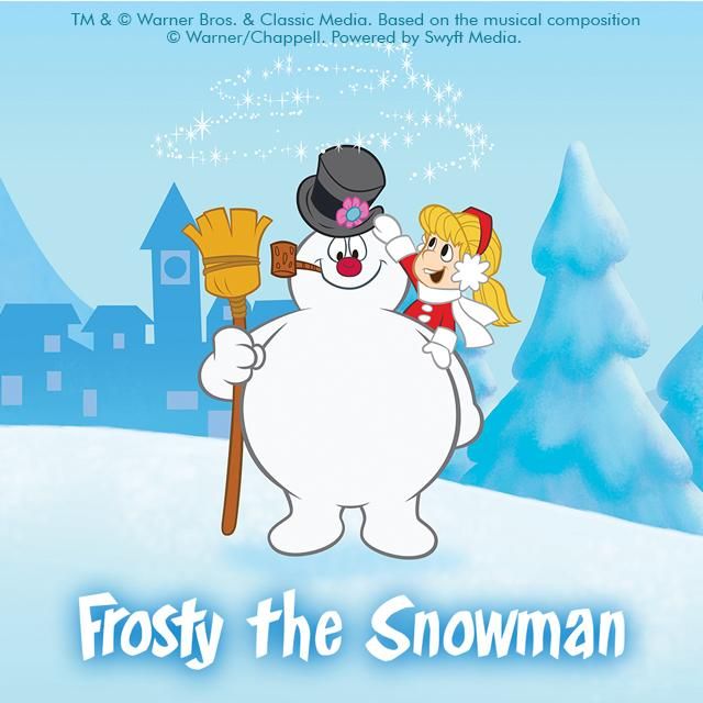 frosty the snowman clipart and backgrounds