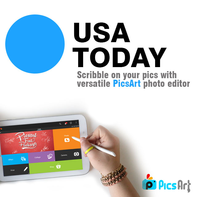 PicsArt and USA Today